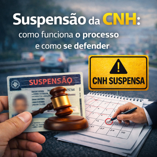 Suspensão da CNH: como funciona o processo e como se defender
